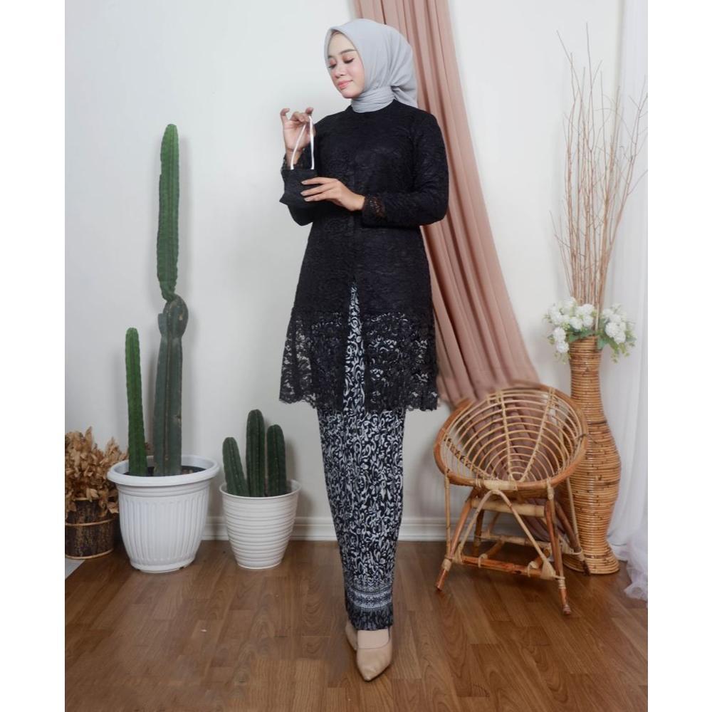 BIG PROMO NYL_Model Kebaya Tunik Busui / Set Kebaya Tunik Brukat Kurung / Kebaya Kondangan / Kebaya 