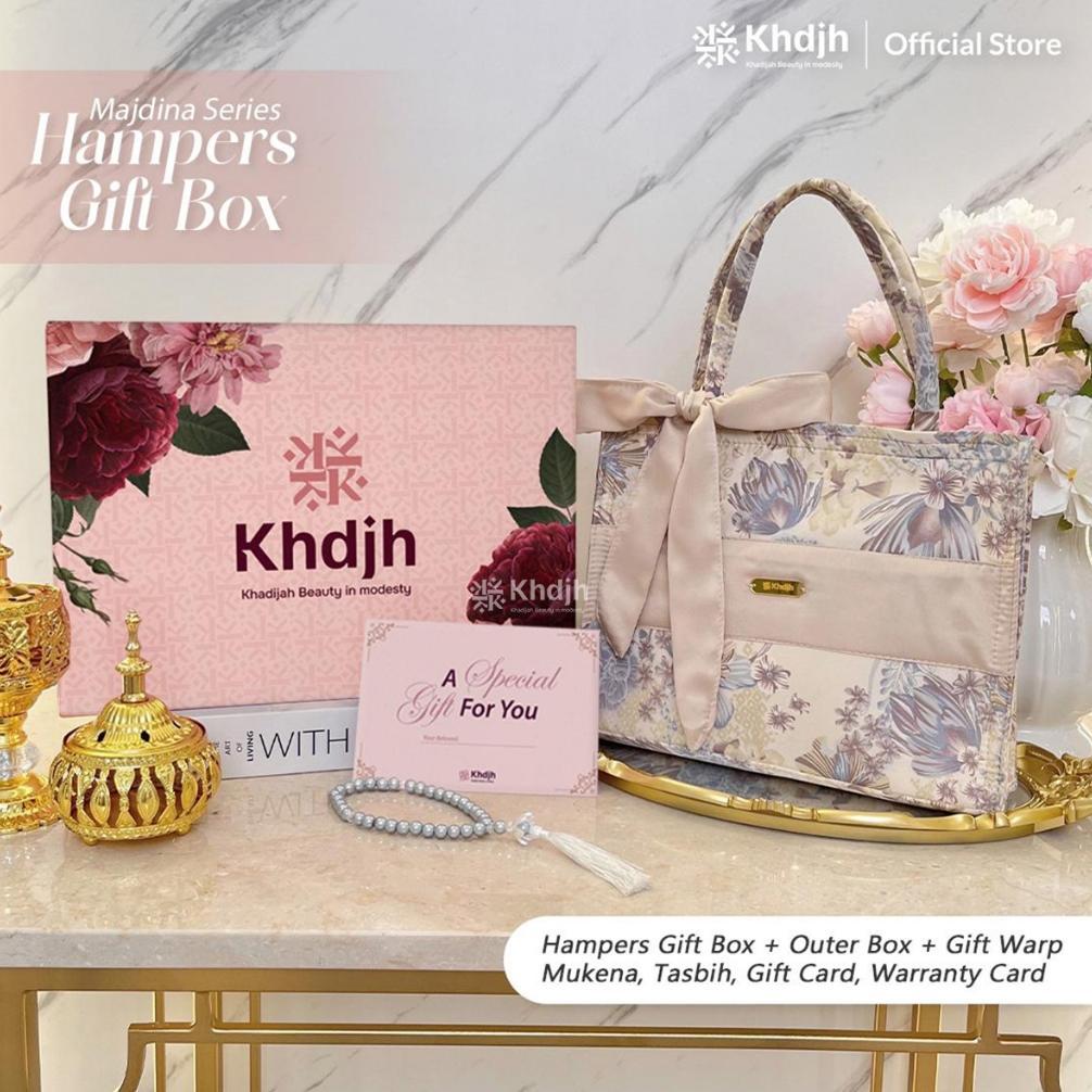 KhadijahLabel Hampers Mukena Set Dewasa Jumbo Majdina Spesial Gift