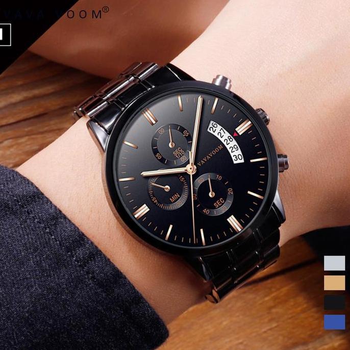 DB42 - Jam Tangan Pria VAVA VOOM 100% Original Kronograf  214 hadiah watches