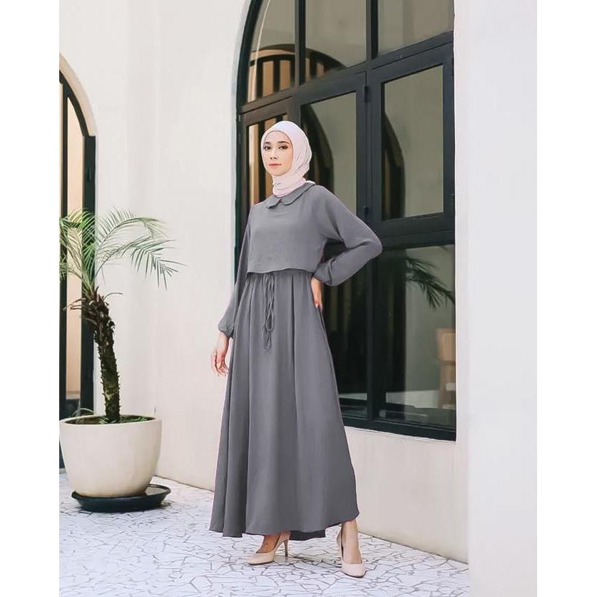 Maxi Nadira [Gamis 0100] WBV Baju Gamis Wanita Terbaru