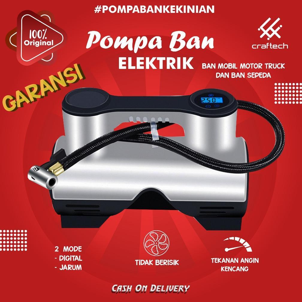 TERBARU Kompresor 12v digital mini untuk pompa ban mobil 35 LPM