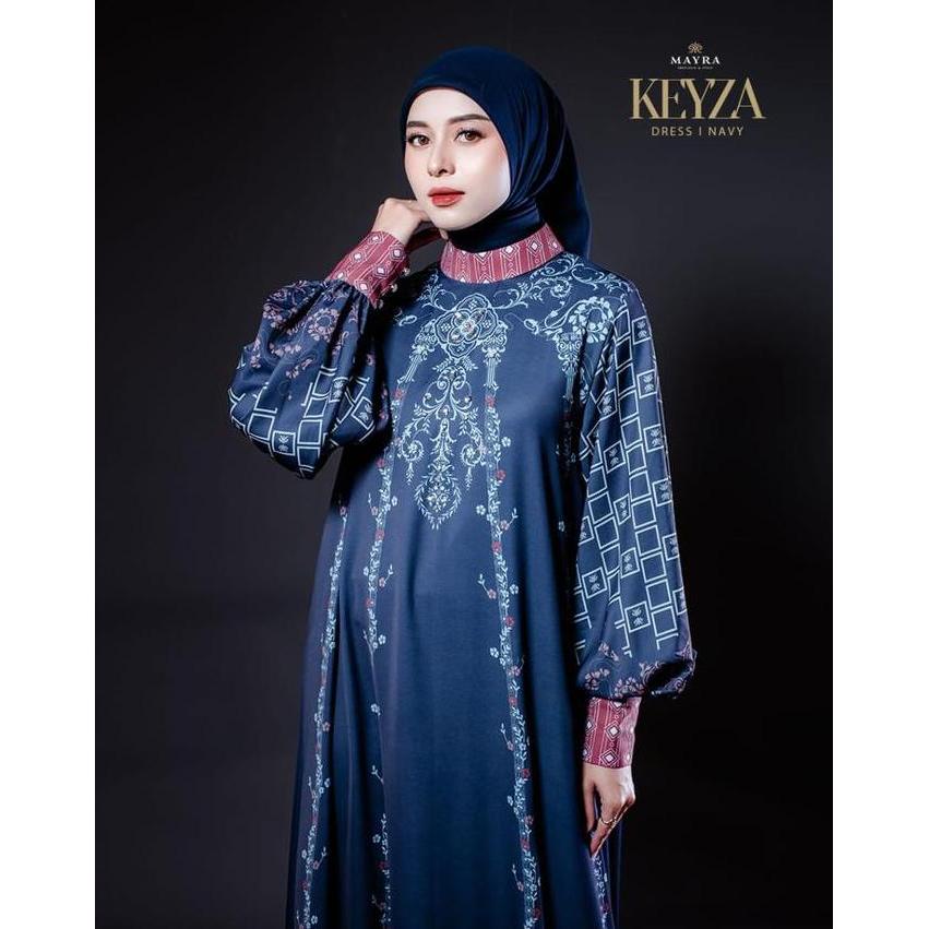 Mayra Keyza Basic Dress Motif by Mayra Indonesia