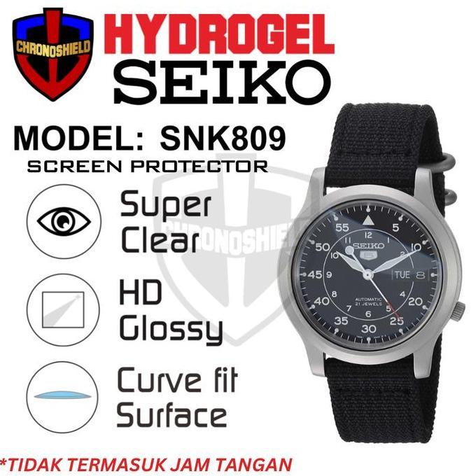 DS253 >> Antigores Jam Tangan SEIKO SNK809 SNK 809 Hydrogel
