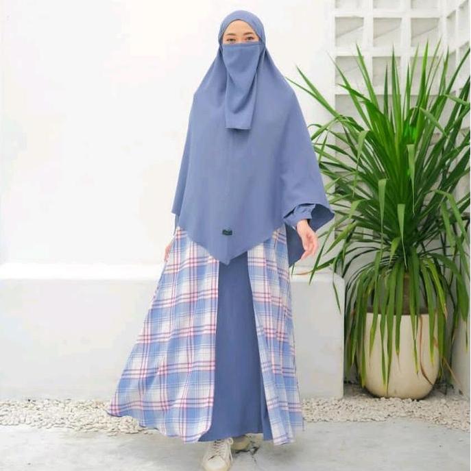 (READY ) GAMIS DEWINTA SET MUMTAZ HIJAB/GAMIS MUMTAZ HIJAB/GAMIS TERBARU/GAMIS KOTAK