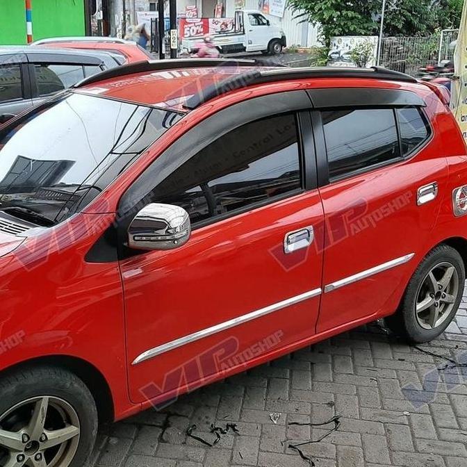 AGYA AYLA sporty roof rail slim variasi atap mobil tempel