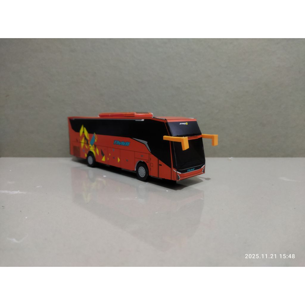 Miniatur Bus Tividi Jetbus 5 Orange
