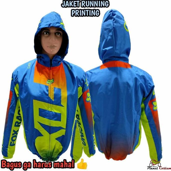 PCJ9 Jaket Hoodie Running Motif jersey celana cross motor trail motocross