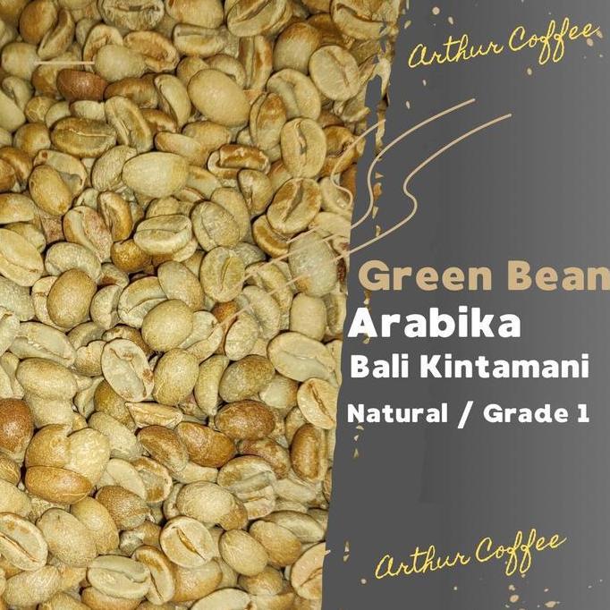 Green bean / biji kopi arabika Bali Kintamani - Natural TERMURAH