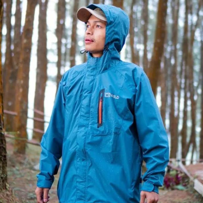 jas hujan Wd wild outdoor original Raincoat Setelan