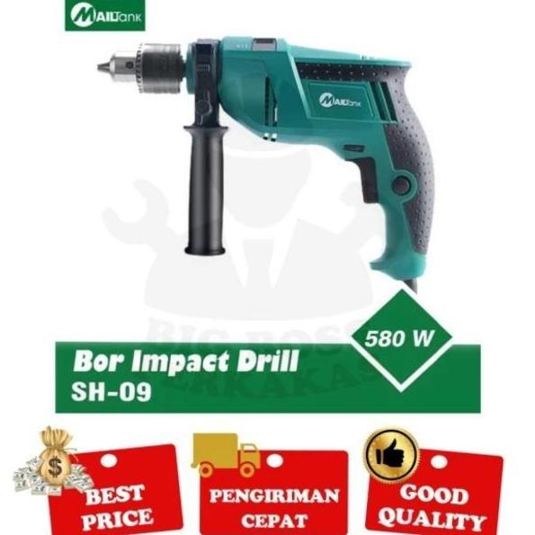 Mesin Bor Tangan Mailtank - Mesin Bor Besi - Mesin Bor Kayu 13mm