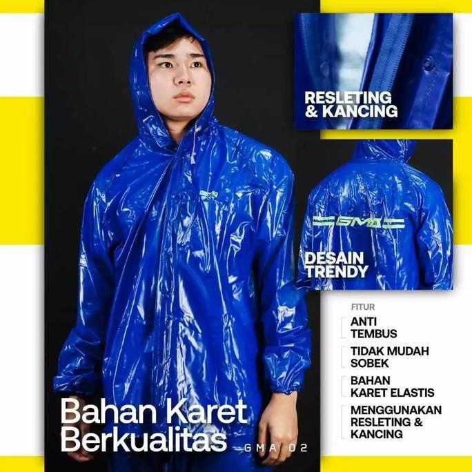 Jas Hujan GMA 2/Jas Hujan Karet GMA Rubber GMA/Mantel Hujan GMA Versi