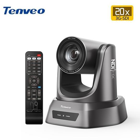 Tenveo  NV20A - NDI 20X Zoom PTZ Camera Video Conference
