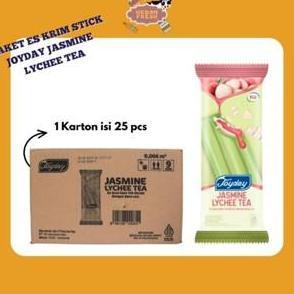 Paket Es Krim Stick Joyday Jasmine Lychee Tea