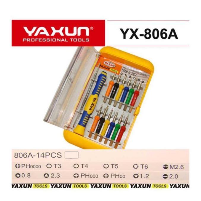 Obeng set yaxun tools