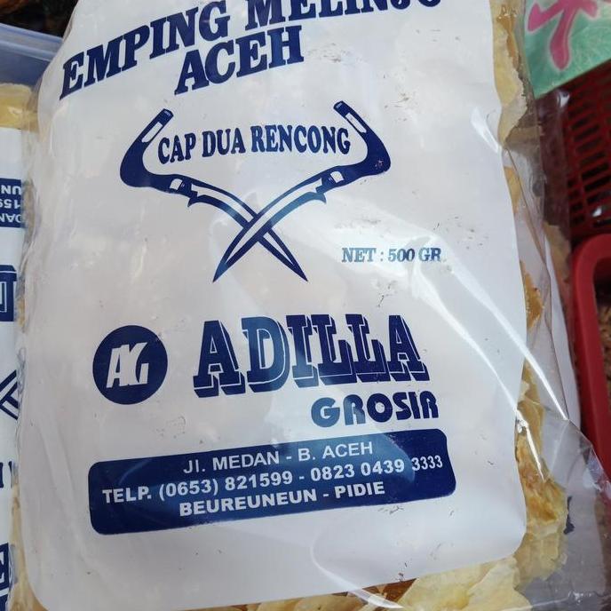 emping melinjo aceh cap dua rencong 500gram