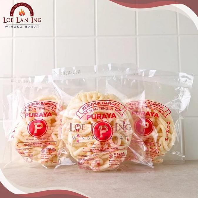 Kerupuk Purnama Bangka Ikan Tengiri isi 2 pcs