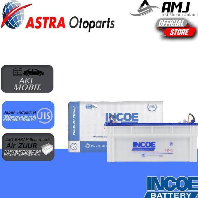 Incoe Premium Astra Aki Forklift N200 - 200Ah Aki Basah