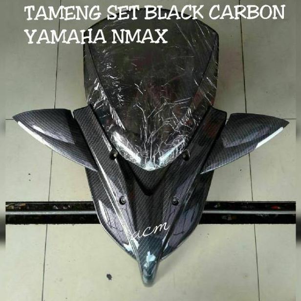 Tameng set nmax +winshield+spion +lampu sen carbon nemo Nmax old