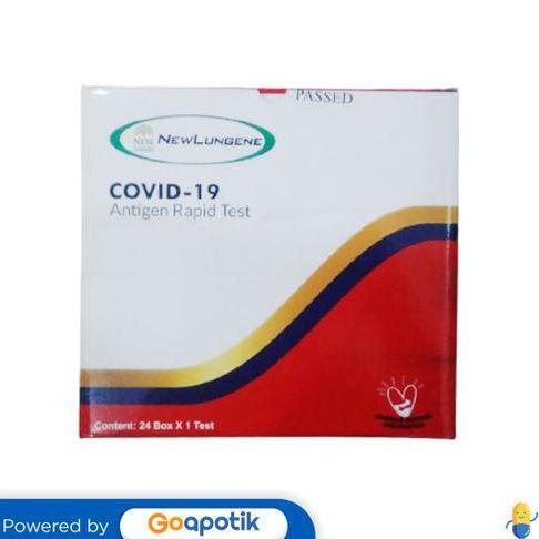 TERMURAH - NEW LUNGENE COVID-19 ANTIGEN RAPID TEST KIT NASAL BOX 24 PCS