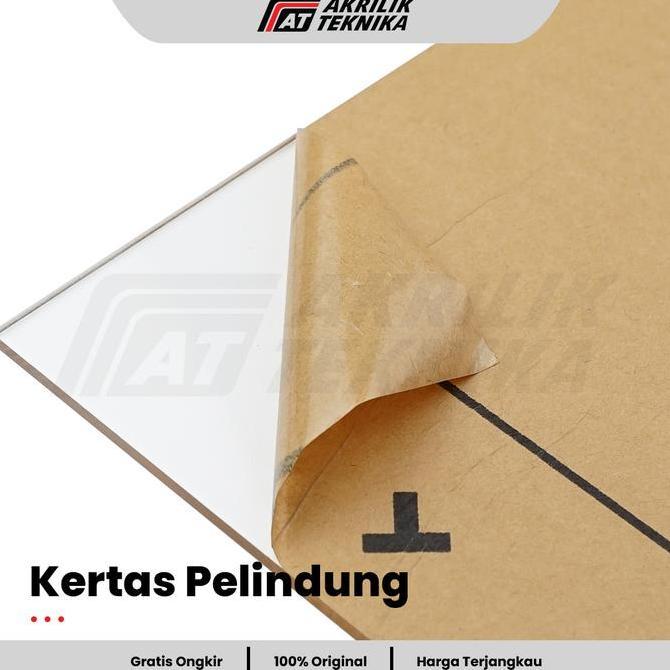 Ironbig- Lembaran Akrilik A3 2Mm | Acrylic Sheet Clear Transparan | Akrilik Warna