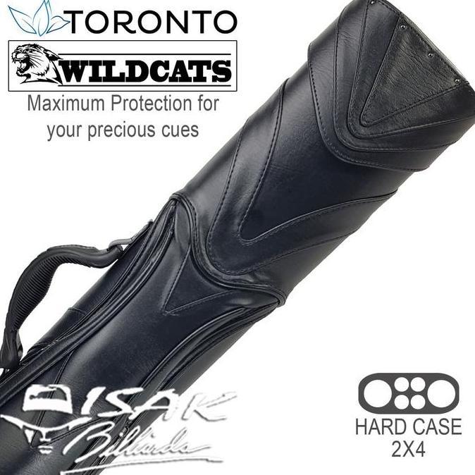 Toronto Wildcats 2x4 Case 362 - Tas Stick Sarung Cue Stik Billiard Ori