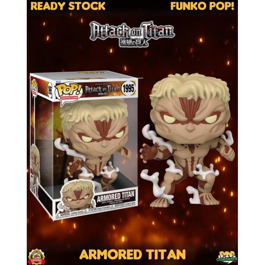 Funko POP Attack On Titan - Armored Titan 10" #1995