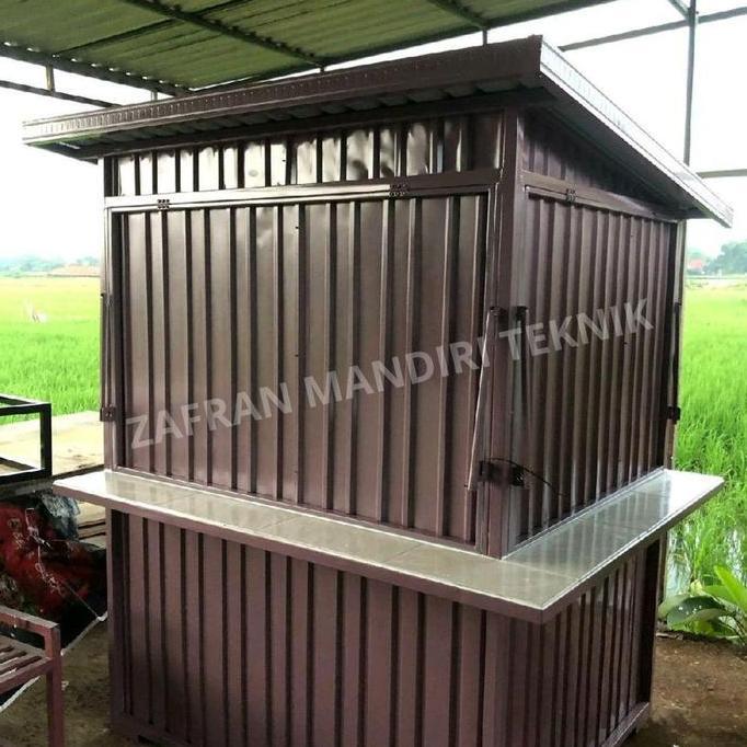 Terlaris [Custom 3] Custom Booth Container Booth Semi Container