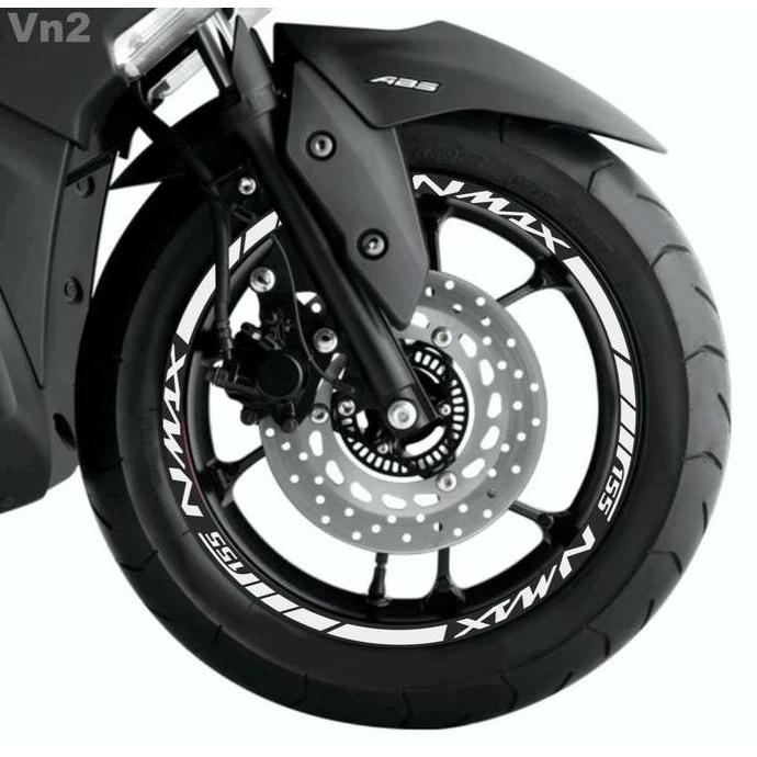 STICKER VELG NMAX PUTIH KODE VN2