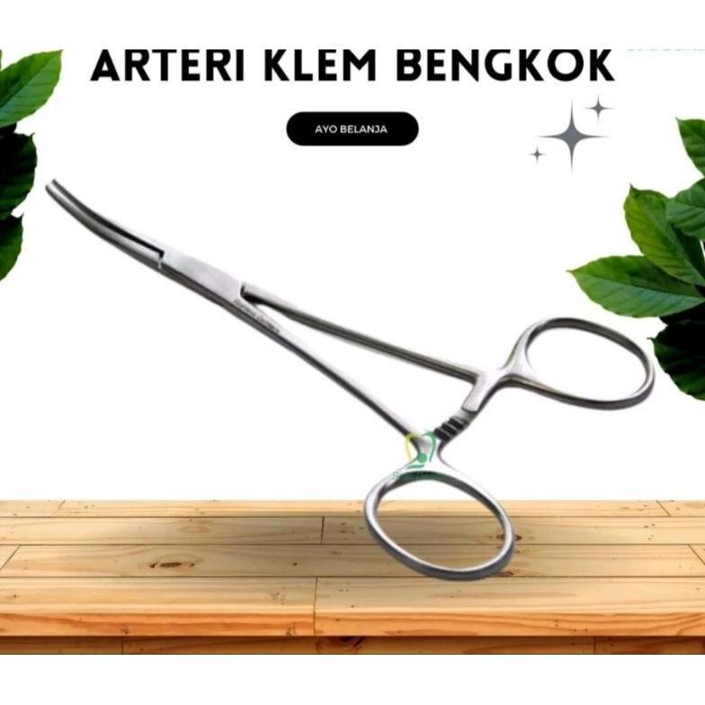 Klem Arteri Pean Bengkok 18 cm