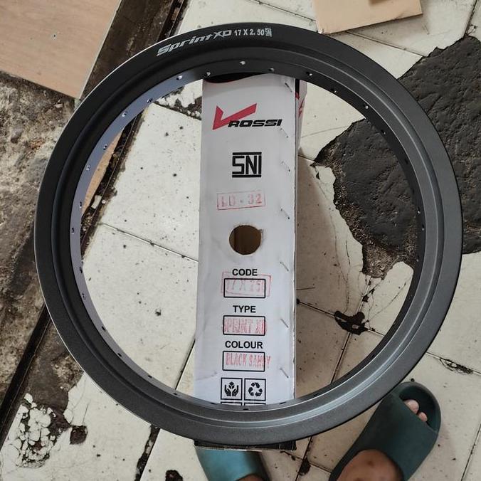 velg 250 x 17 merk vrossi sprint xd hole 32 crf hitam