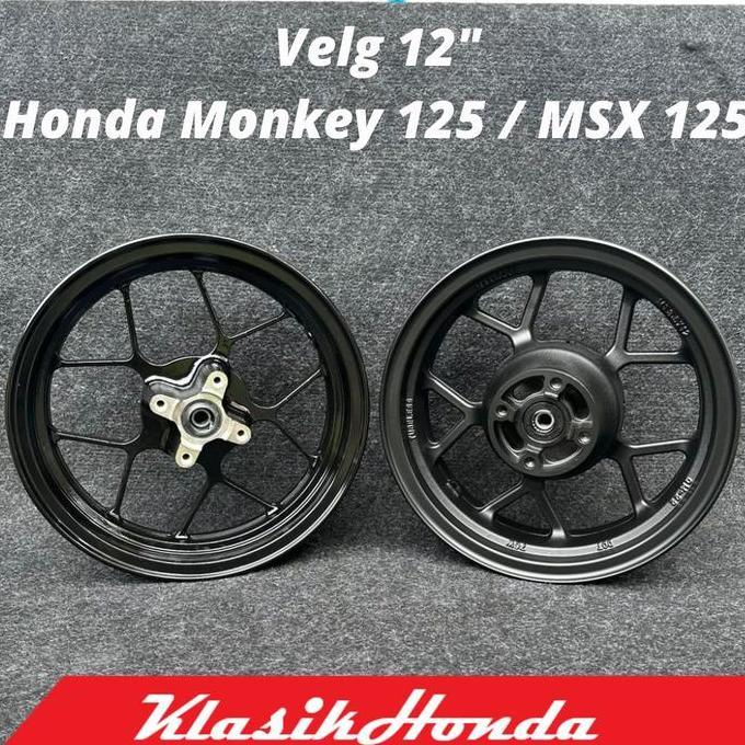 Velg 12" Honda Monkey 125 / MSX 125