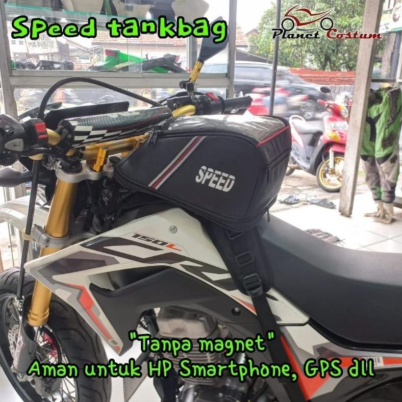PCTB1 SPEED Tas Tangki Motor untuk Honda CBR Megapro Verza Cb150R CRF Tiger NSR Phantom GL Merk Orig