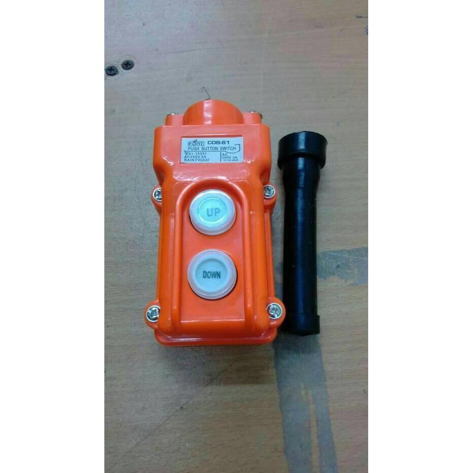 hoist push button 2tombol/push button hoist COB-61 MURAH