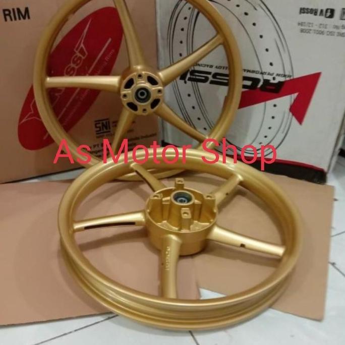 VELG RACING SET MODEL RCB MEREK ROSSI UKURAN 160 160 RING 17 MX NEW