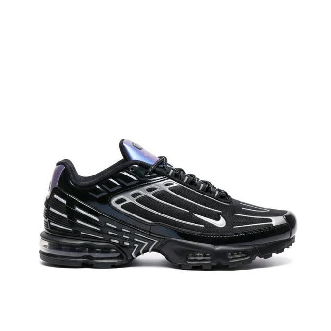Unik Nike Sepatu Tn Airmax 3 Plus Sportwear Sneakers Fashion Unisex Pria Wanita Trendy Hitam Dengan 
