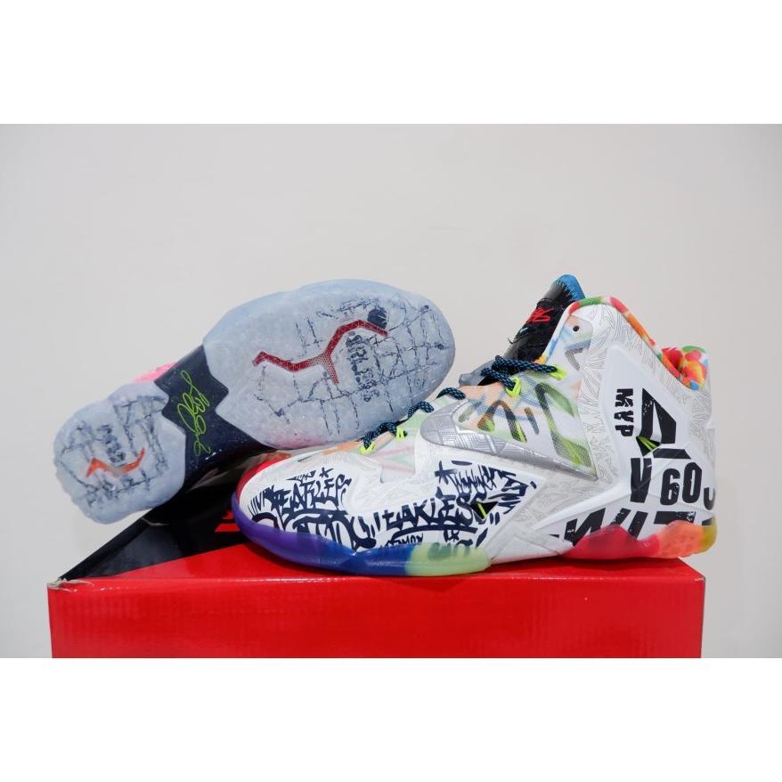 Hot Product Sepatu Basket Lebron 11 High What The