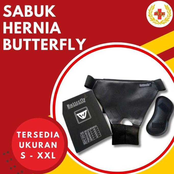 Sabuk Hernia Celana Hernia Magnetik Butterfly Turun Berok