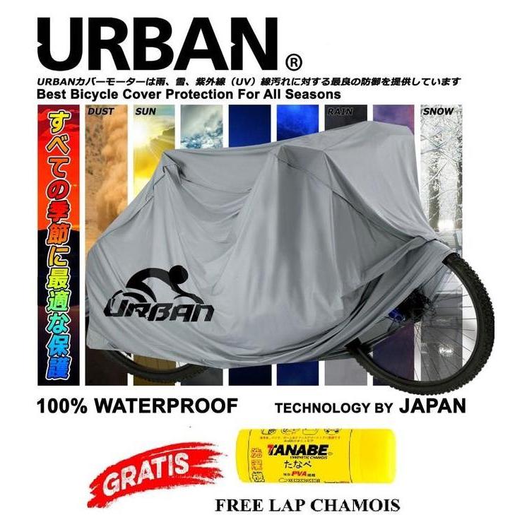 Promo Sarung Sepeda Bicycle Cover Waterproof Urban Santa Cruz United Bike Diskon
