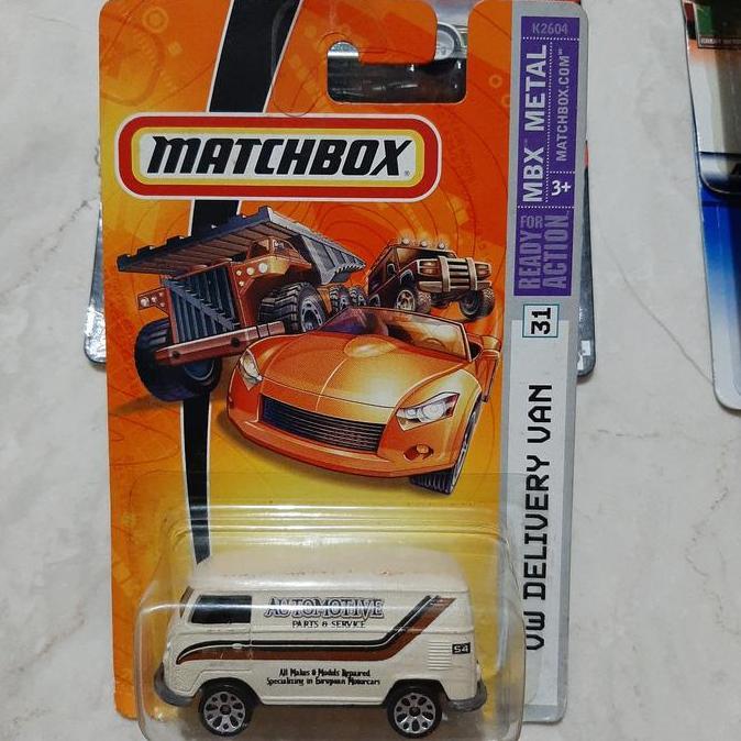 matchbox vw delivery van automotive