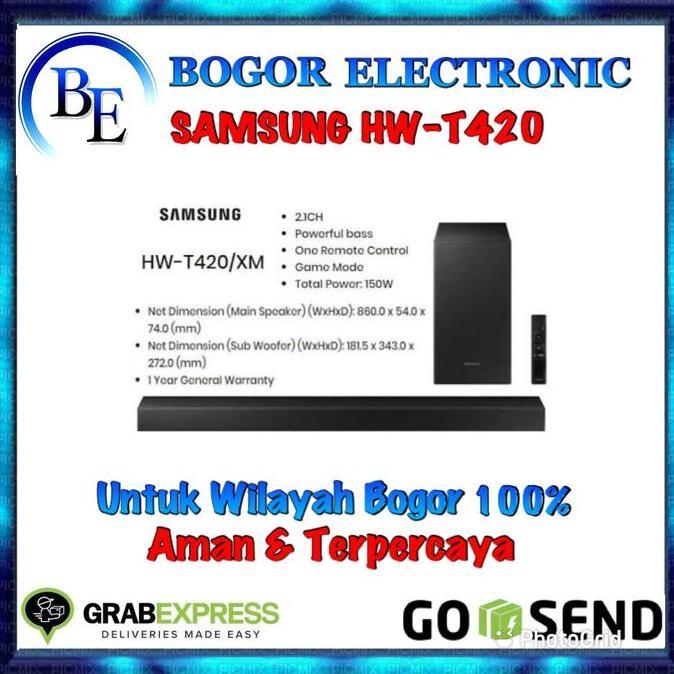TERLARIS - SAMSUNG SOUNDBAR HW-T420 | HW T420 | HWT420 | T420 | 2.1 CH