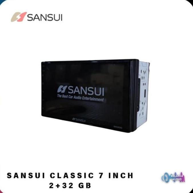 Head Unit Android 7 Inch Sansui Classic Series 2/32Gb Ready