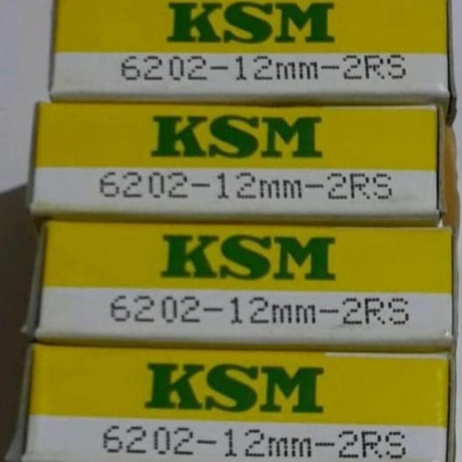Promo Bearing 6202 2RS 12mm KSM JAPAN ORIGINAL Diskon