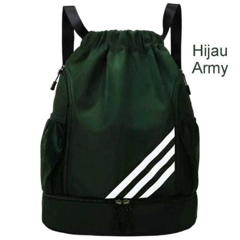 NEW TAS SERUT MULTIFUNGSI TAS GENDONG SEKOLAH TAS FUTSAL TAS SEPATU TAS BOLA - KHALISATAS