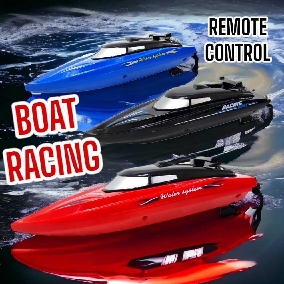 LARISS RC Boat Mainan Remote Control Kapal RC Speedboat Kapal Remot Kontrol