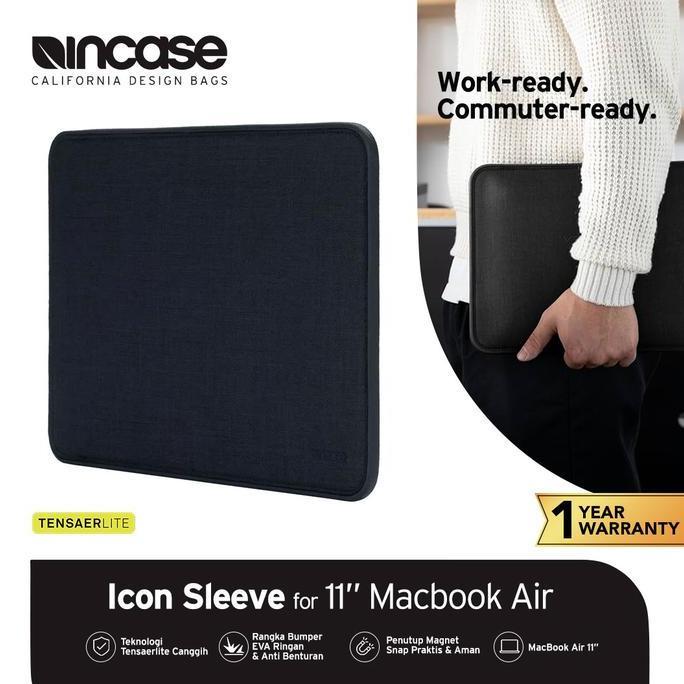 Incase Sleeve Macbook Air 11 Inch - Icon Sleeve (CL60655) Tas Laptop | Tas Macbook Air 11 Inch | Sle