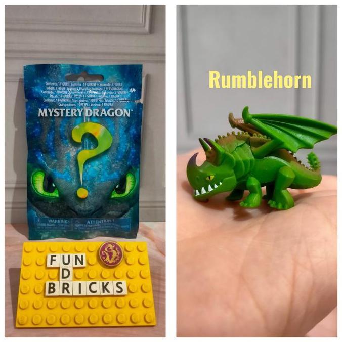 Spin Master How To Train Your Dragon Mystery Dragon Rumblehorn