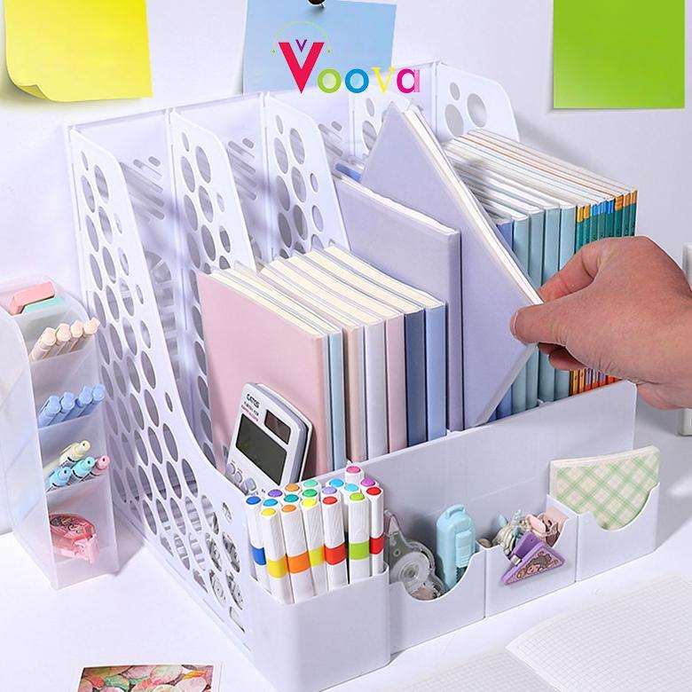 Voova File Box/ Folder Storage/ Tempat File Elegan/ Tempat Penyimpanan Dokumen Kantor/ Desk Organize