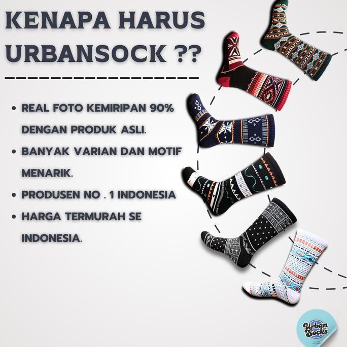 EXCLUSIVE Kaos Kaki Tribal Oldschool Premium [ LUSINAN ] | Tebal, Stylish, & Bonus Langsung Limited 