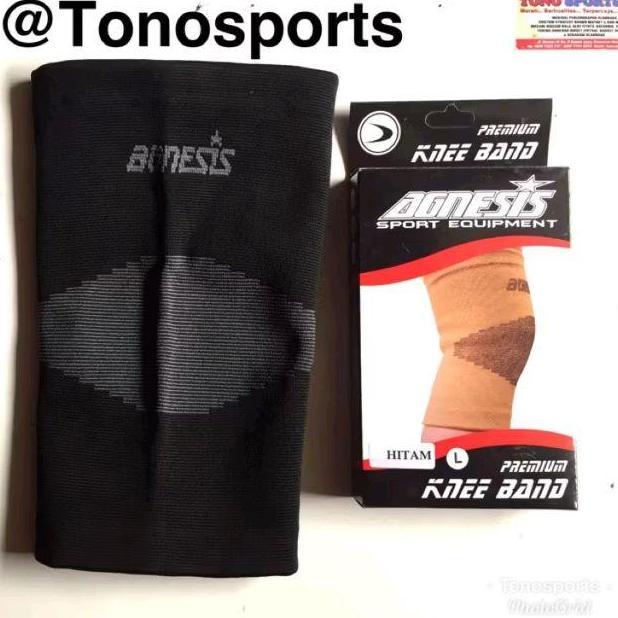 Knee Support Agnesis Original Premium Deker Lutut Agnesis Hitam