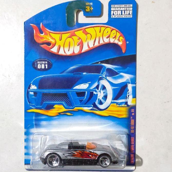 Hotwheels Hot Wheels MX48 MX 48 Turbo silver 2001 Extreme Sports Series